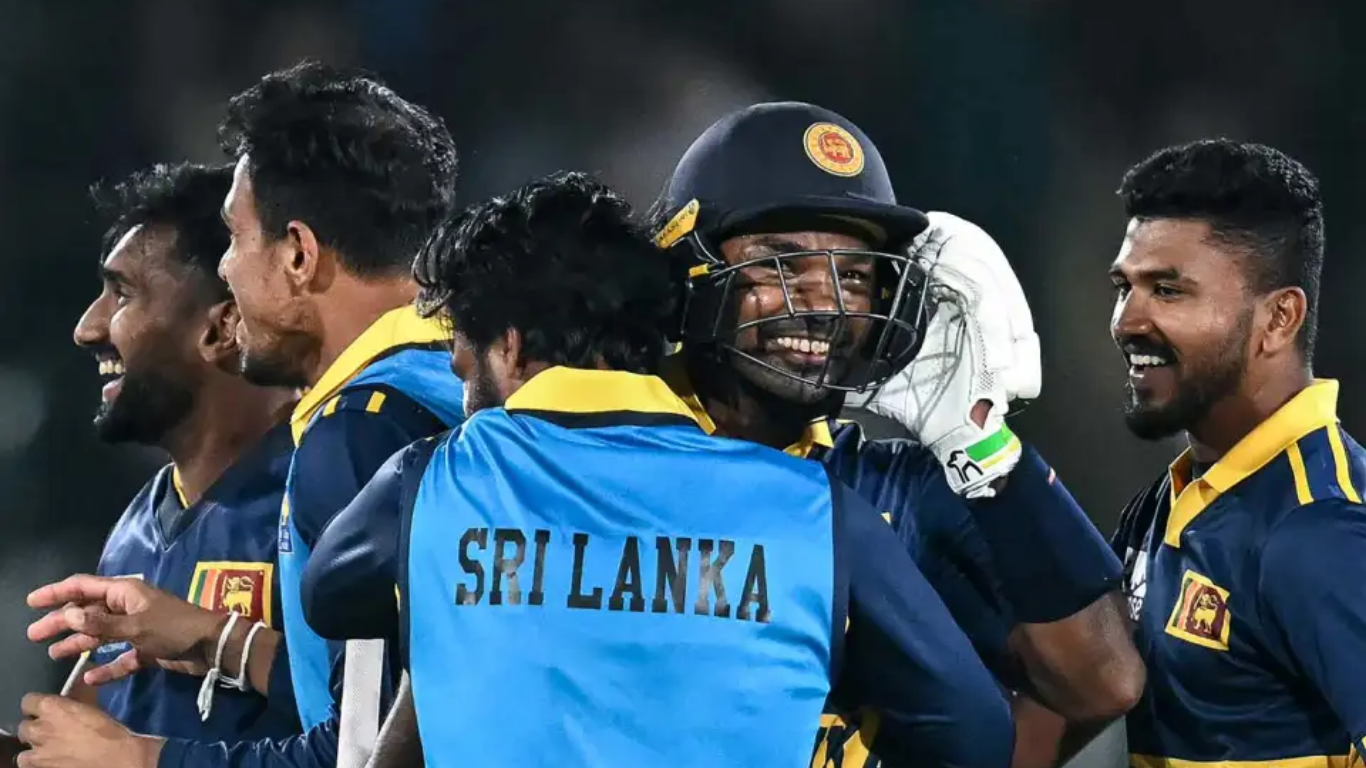 Sri Lanka celebrate their second-highest successful run chase in men's ODI cricket after beating England in Rawalpindi.